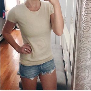 J. CREW Short Sleeve Sweater